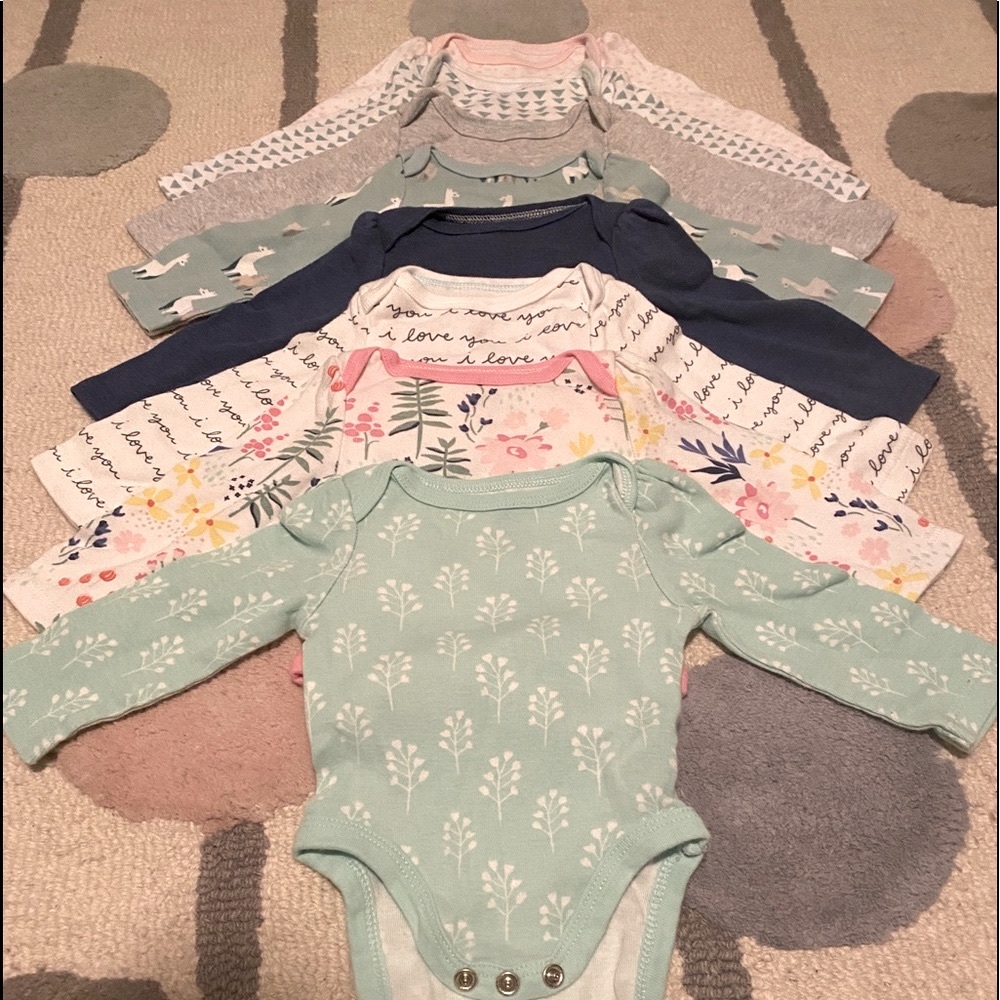 Newborn CLOUD ISLAND Bodysuit Bundle